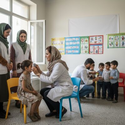 خدمات سلامتی برای کودکان کار